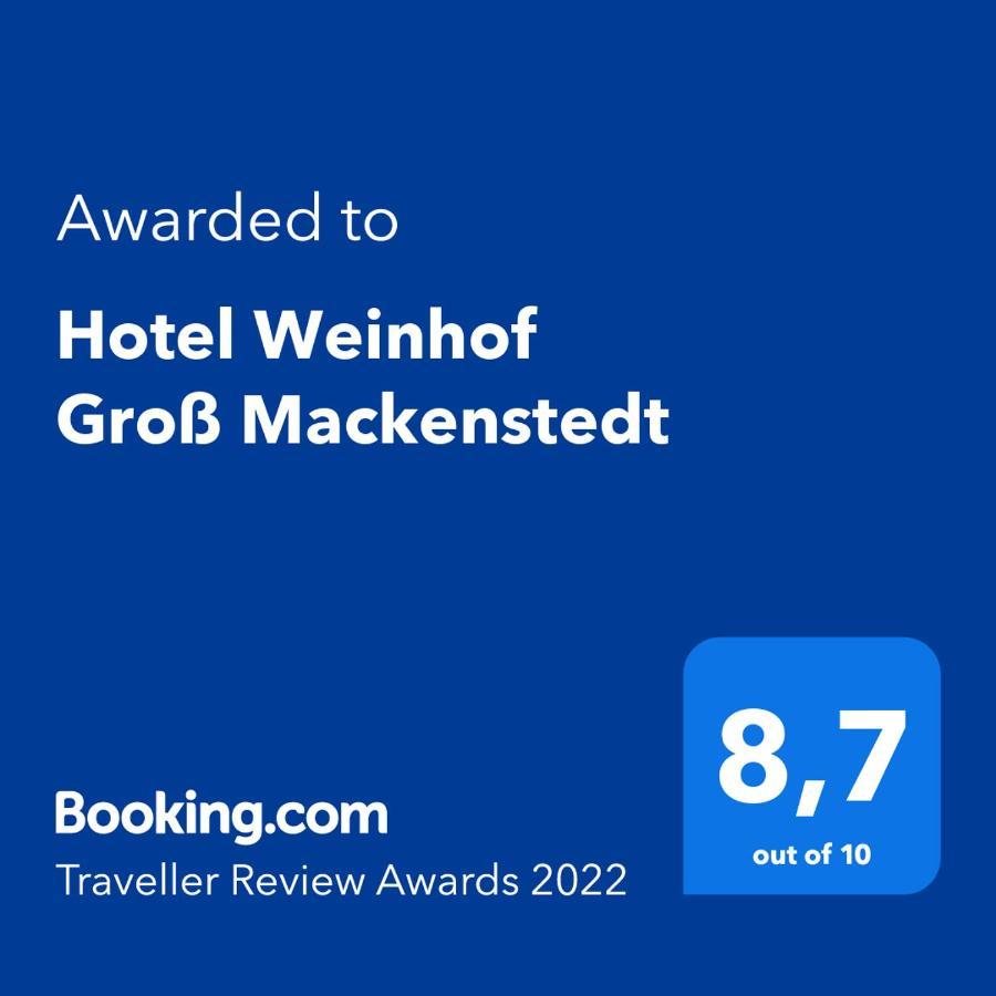 Hotel Weinhof Gross Mackenstedt Stuhr Ngoại thất bức ảnh